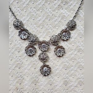 Charming Charlie silver necklace